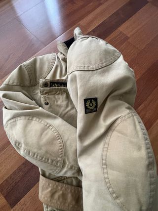 Chaqueta Belstaff Moto Mujer Beige