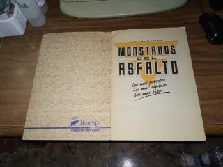 Álbum Cromos Motor 16 Monstruos del Asfalto