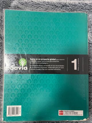 Física y química. 1 Bachillerato. Savia