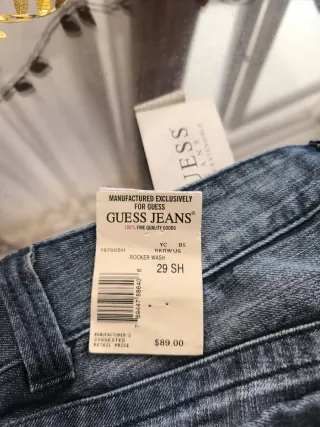 Pantalón vaquero Guess acampanado mujer talla S