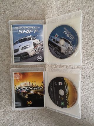 Conjunto de 2 jogos "Need for Speed" para PS3