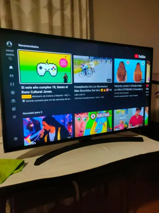 TV LG 43 Smart TV Negra