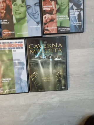 Lote 9 DVDs Películas Clásicas y Modernas