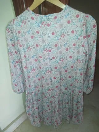 Vestido niña 11/12 años estampado floral