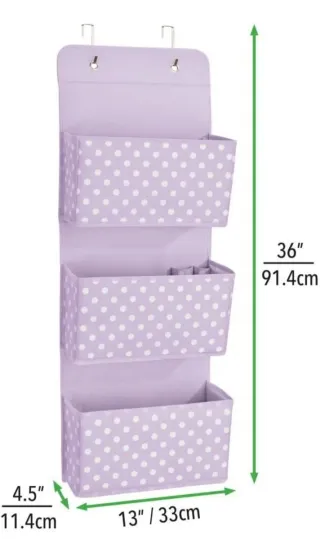 Organizador Colgante mDesign (33x11'4x91'4 cm)