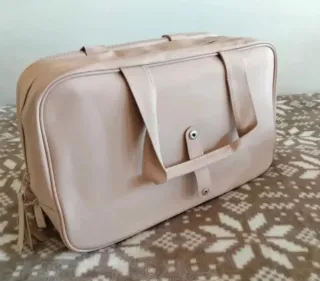 Bolso neceser de viaje rosa