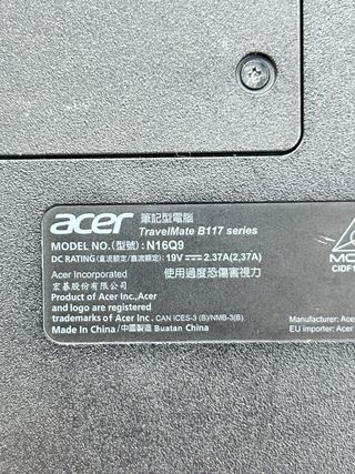 Lote 2 Portátiles Acer TravelMate B115/B117