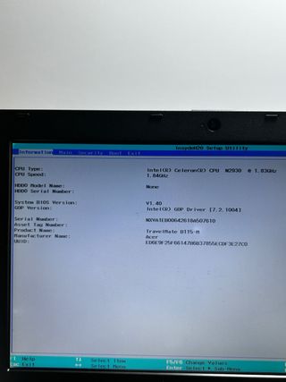 Lote 2 Portátiles Acer TravelMate B115/B117