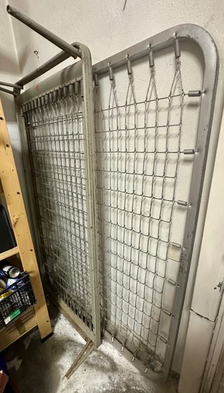 2 Somieres Cama Individual Metal con Patas