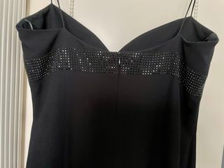 Vestido de gala vintage, Escada negro