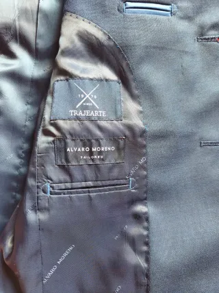 Chaqueta de vestir azul talla 42