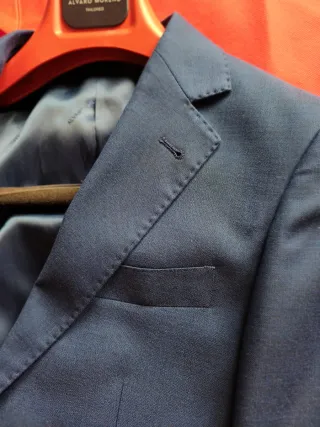 Chaqueta de vestir azul talla 42