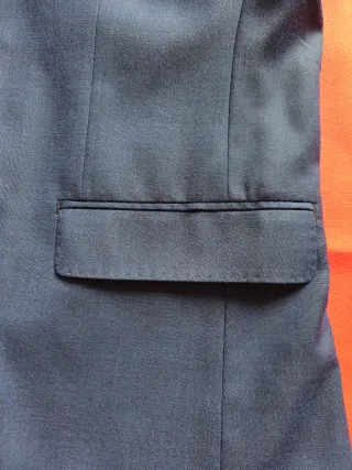 Chaqueta de vestir azul talla 42