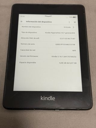 Kindle Paperwhite 10ª Gen Nero