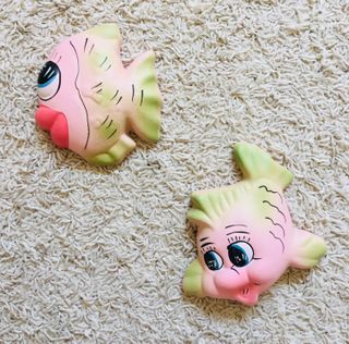 Figuras pared escayola decoración infantil peces