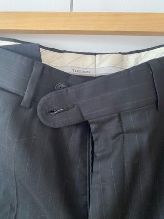 Traje de chaqueta raya diplomática