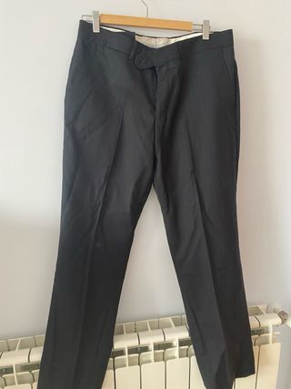 Traje de chaqueta raya diplomática