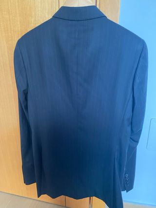 Traje de chaqueta raya diplomática