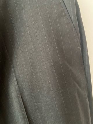 Traje de chaqueta raya diplomática