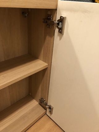 Aparador Beige/Marrón 120x65x20