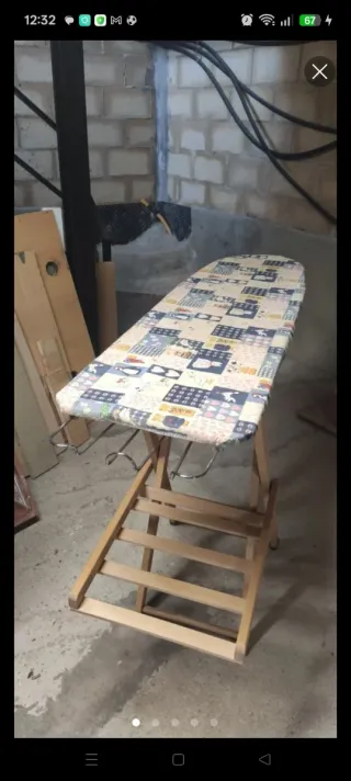 Tabla de planchar plegable