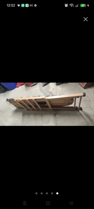 Tabla de planchar plegable