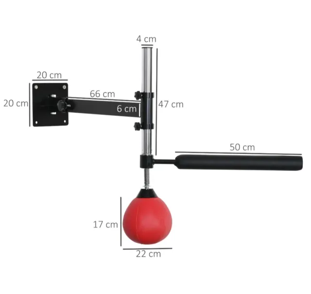 Bola de boxeo para pared