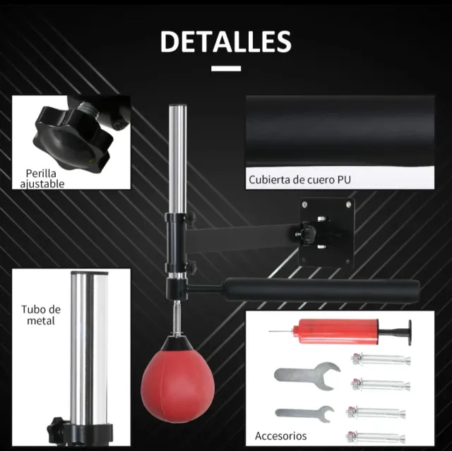 Bola de boxeo para pared
