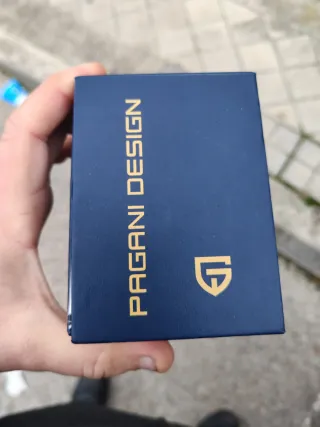 Reloj Pagani Design Negro/Plateado automático