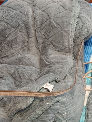 Edredón Jacquard Gris 240x260