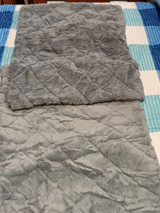 Edredón Jacquard Gris 240x260