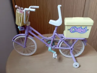 Bici Chabel Morada con Cesta y Maletero