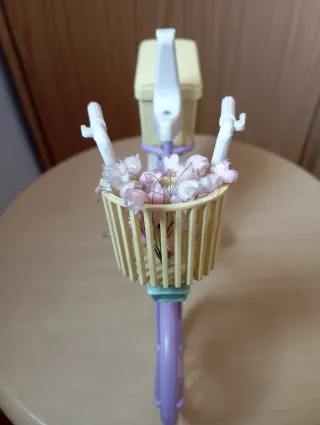 Bici Chabel Morada con Cesta y Maletero