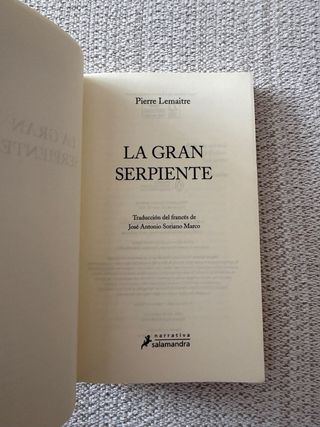 La gran serpiente