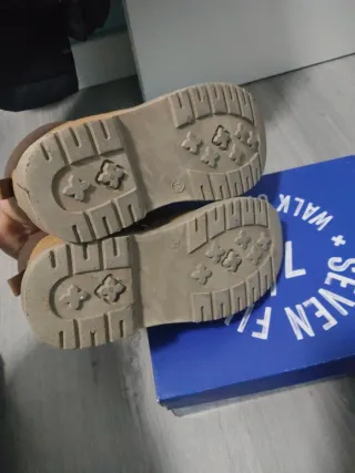 Botas niño marrones talla 34