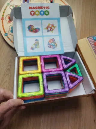 Lote Juguetes Educativos con Imanes y de Madera