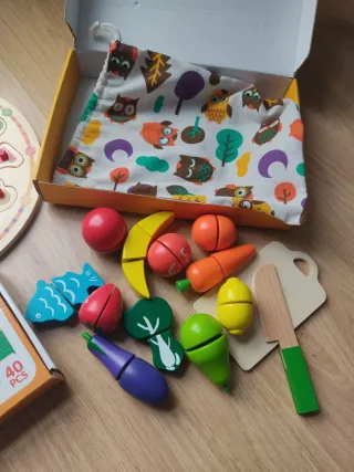 Lote Juguetes Educativos con Imanes y de Madera