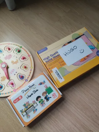 Lote Juguetes Educativos con Imanes y de Madera