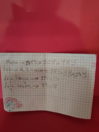 Escritorio juvenil hecho a medida