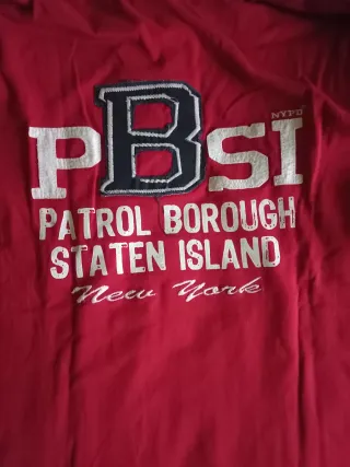 Jersey / Sudadera NYPD Roja Talla XL