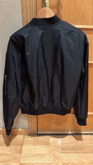 Chaqueta Bomber Vans Negra Talla XS