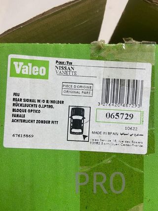 Nissan vanette tras der ref: 065729