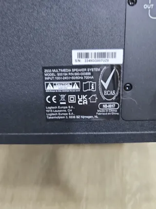 Altavoces Logitech Z533 Subwoofer 120W