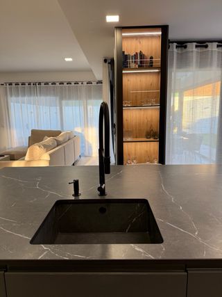 Encimera de cocina mármol y piedra