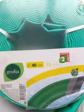Manguera Geolia Verde 40mm 15m