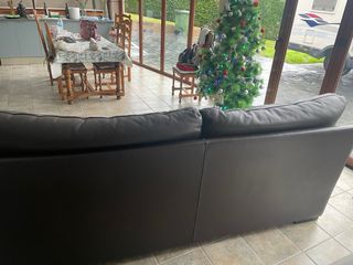 Sofá Cama Piel 4 Plazas 220x100cm