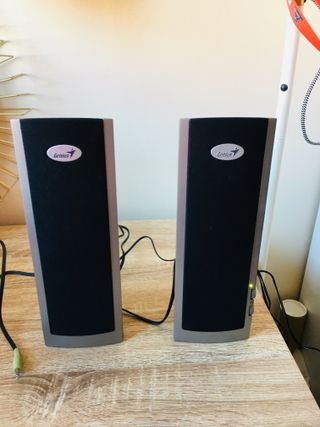 Altavoces Genius Negro/Gris