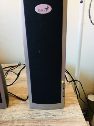 Altavoces Genius Negro/Gris