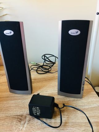 Altavoces Genius Negro/Gris