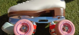 Patines artísticos blancos talla 34